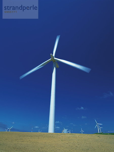 Windturbine Windrad Windräder Hokkaido Japan