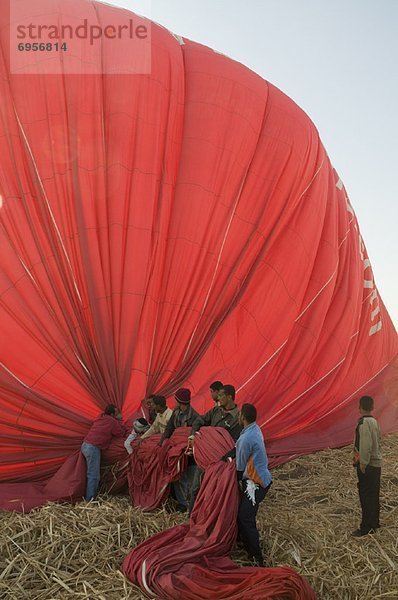 Heißluftballon  Ägypten  Luxor