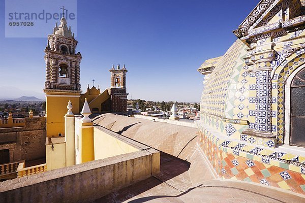 Dach  Kirche  Mexiko  Cholula