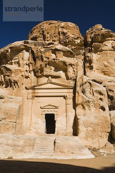 Facade of Siq al-Barid  Jordan