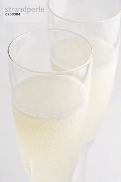 Glas Champagner