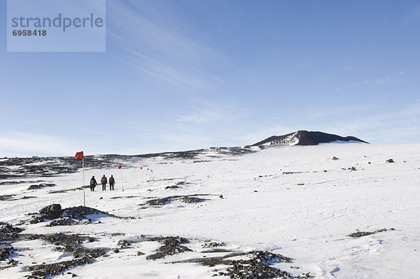 Felsbrocken  Mensch  Menschen  Palast  Schloß  Schlösser  wandern  Antarktis