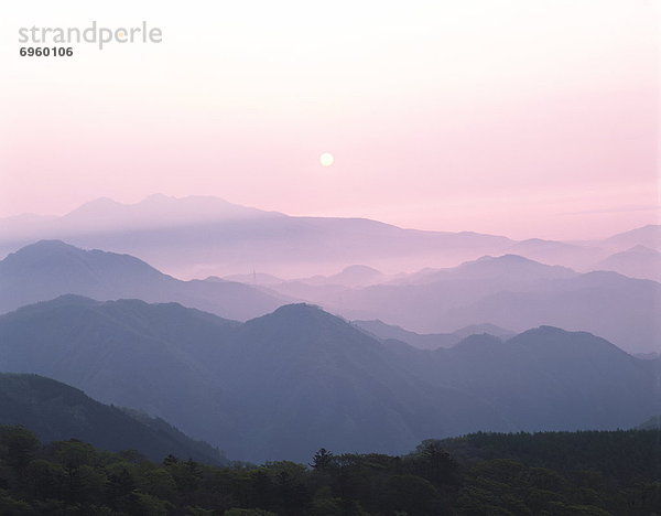 Berg  Sonnenuntergang  Silhouette