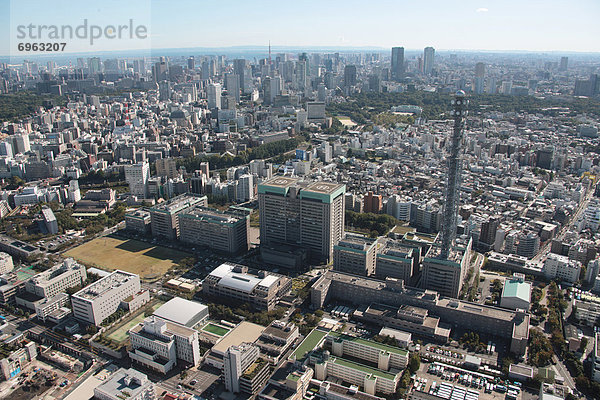 Tokyo  Hauptstadt  Honshu  Japan