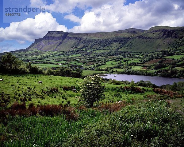 Panoramic View Of A Landscape  County Leitrim  Republic Of Ireland