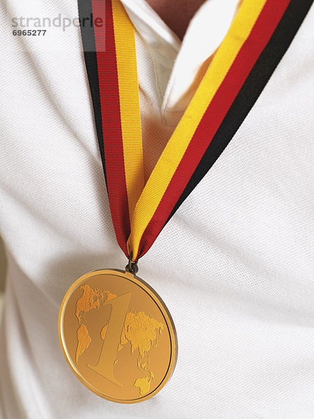 Mann  Sport  Hemd  Gold  Kleidung  Medaille