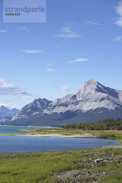 Abraham Lake  Alberta  Kanada