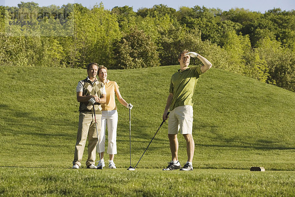 Mensch Menschen Menschengruppe Menschengruppen Gruppe Gruppen Golfsport Golf