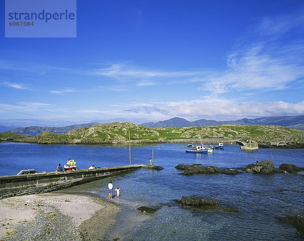 Pier At The Sea  Garnish Harbor  Allihies  Republic Of Ireland