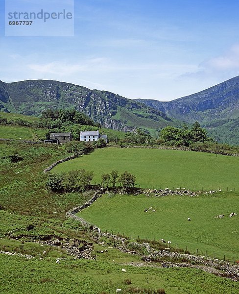 hoch oben Landschaft Feld Ansicht Flachwinkelansicht Kerry County Winkel