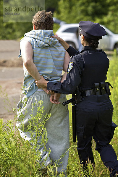 Festnahme  Offizier  Polizei