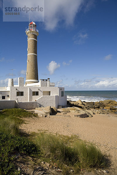 Lighthouse on beach  Jose Ignacio Uruguay