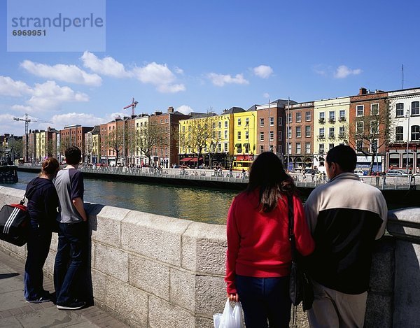 Dublin Hauptstadt Liffey Irland