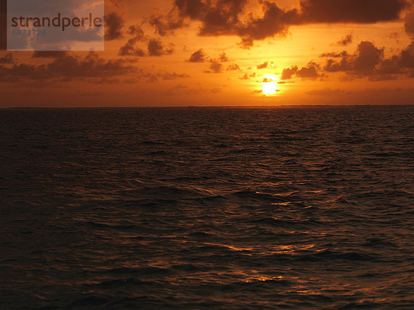 Sonnenuntergang  Belize