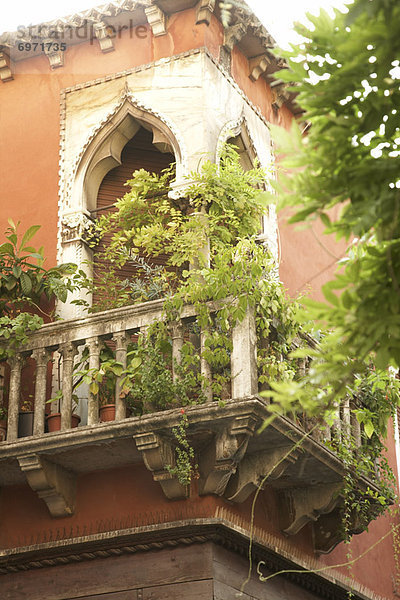 Balkon  Venetien  Italien  Venedig