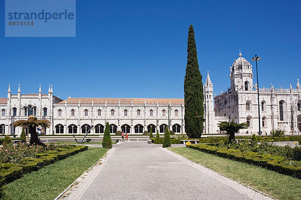 Lissabon  Hauptstadt  Belem  Mosteiro dos Jeronimos  Portugal