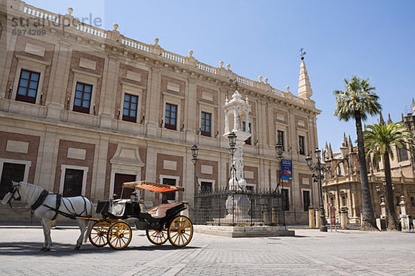 Transport  Andalusien  Sevilla  Spanien