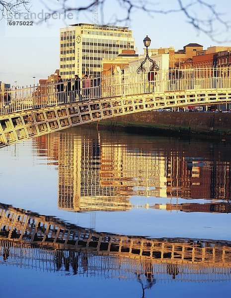 Dublin Hauptstadt Liffey Irland