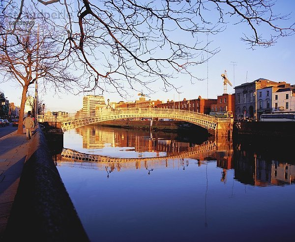 Dublin Hauptstadt Liffey Irland