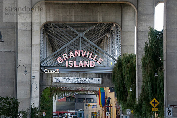 British Columbia  Kanada  Granville Island  Vancouver