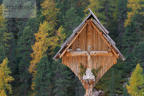 Trentino Südtirol  überqueren  Dolomiten  Kreuz  Italien