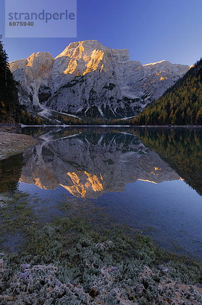 Trentino Südtirol  See  Spiegelung  Italien