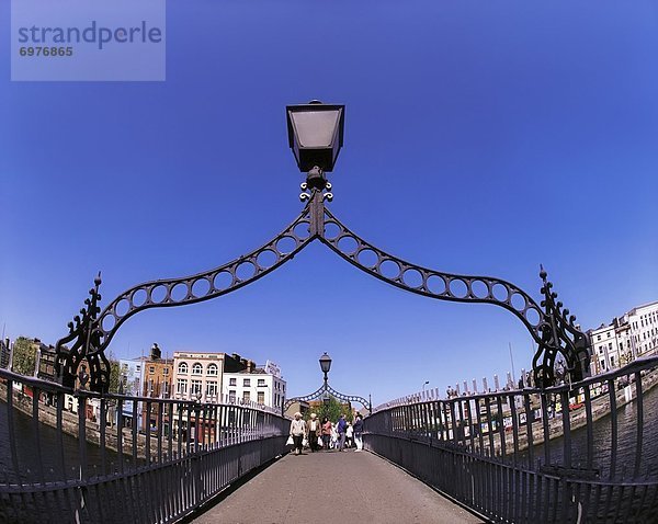 Dublin Hauptstadt Liffey Irland