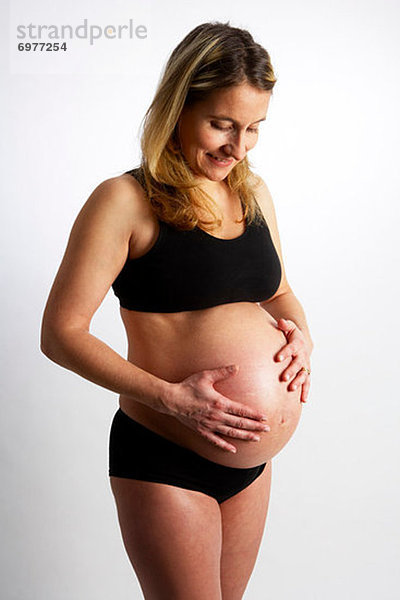 Portrait der schwangeren Frau