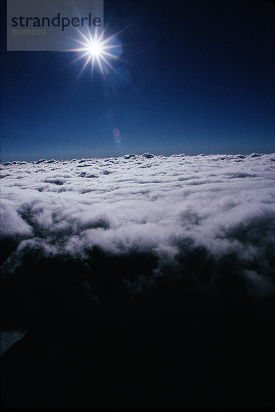 Clouds & Sun  View from Aeroplane