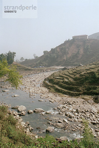 Landscape near Sa Pa  Northern Vietnam