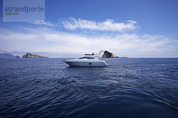 Insel  Abakus  Italien  Motorboot  Sizilien