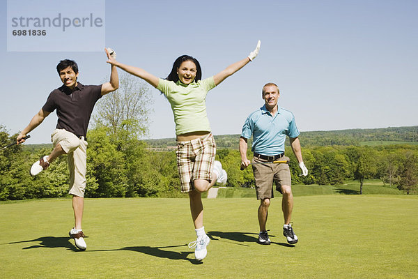 Mensch  Menschen  Golfsport  Golf  Kurs