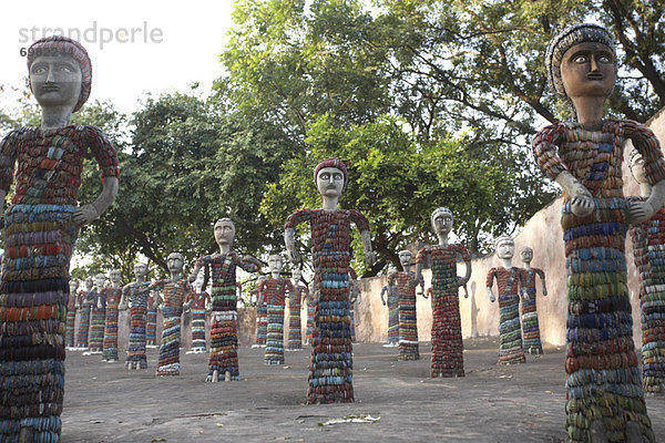 Felsbrocken  Statue  Garten  Indien