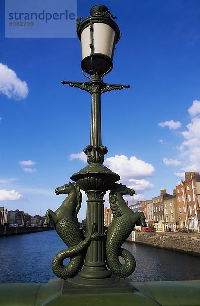 Detail Details Ausschnitt Ausschnitte Dublin Hauptstadt Straße Brücke Irland