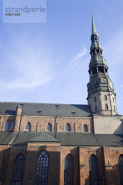 Altstadt  Riga  Hauptstadt  Lettland
