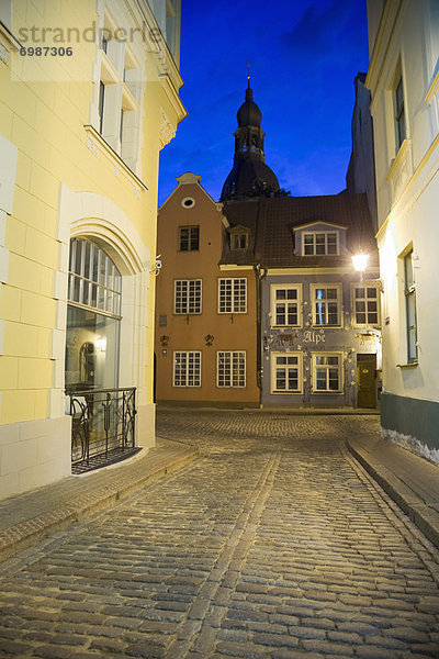 Straße  Altstadt  Riga  Hauptstadt  Lettland