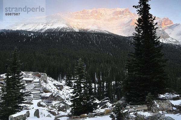 See  Berg  Felsen  Moräne  Banff Nationalpark  Alberta  Kanada