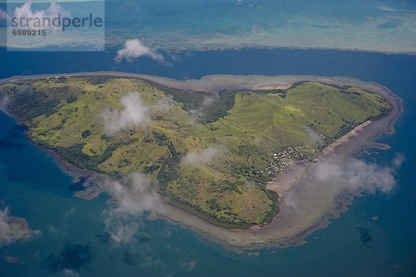 Insel  Ansicht  Fiji  Luftbild  Fernsehantenne