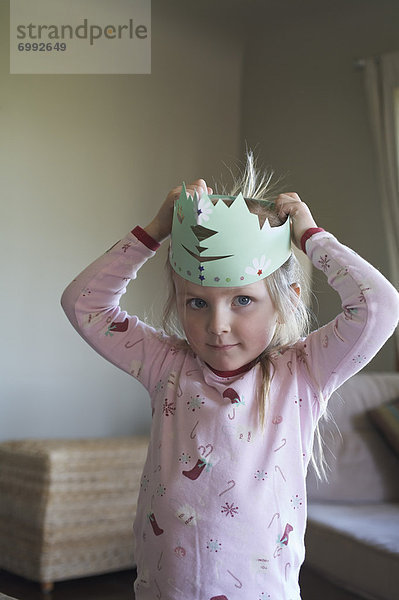 Papier  Morgen  klein  Weihnachten  Kleidung  Mädchen  Krone