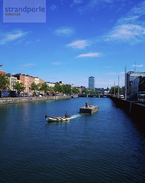 Dublin  Hauptstadt  Liffey  Irland