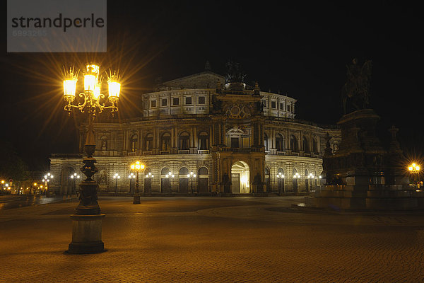 Dresden Deutschland Sachsen Theaterplatz