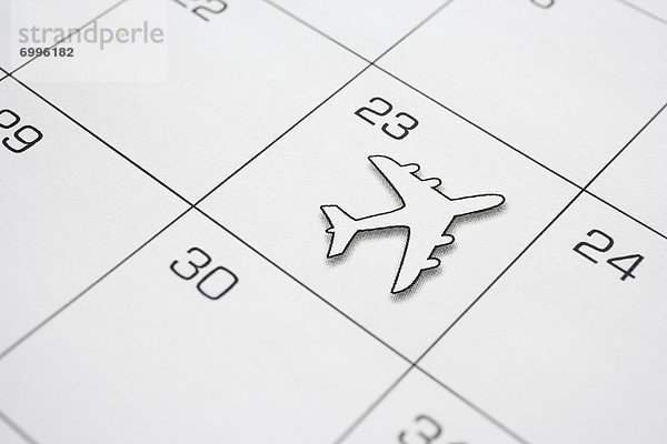 Flugzeug  Kalender