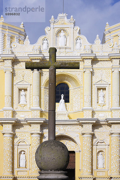 überqueren Stein Kreuz Guatemala Merced