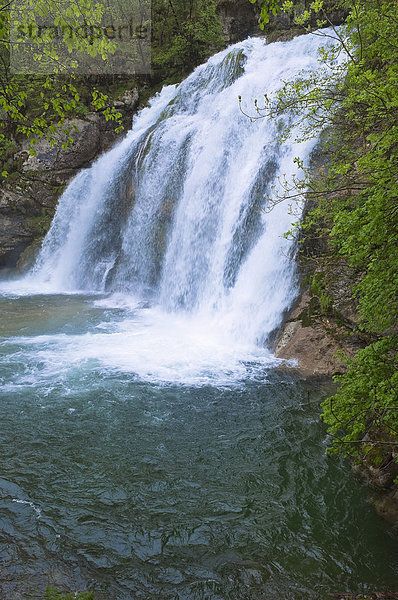 Wasserfall  Slowenien