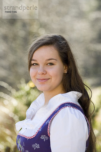 Portrait  Kleidung  Tradition  Mädchen  Österreich  österreichisch  Salzburg