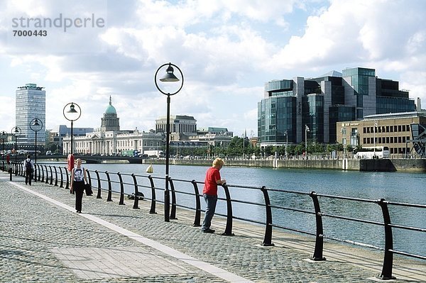 Dublin  Hauptstadt  Liffey  Irland