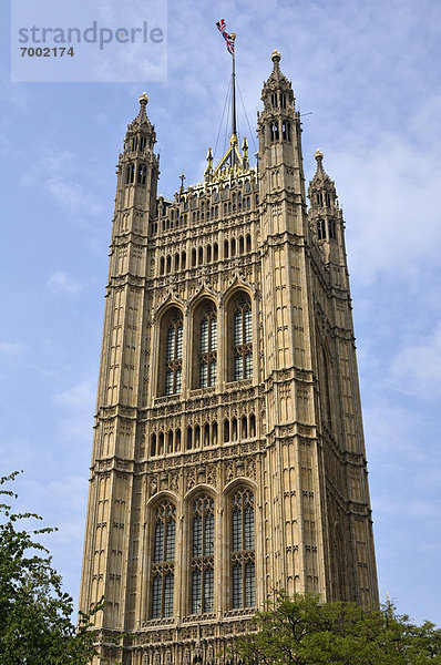 Victoria Tower  Westminster Palace  Westminster  London  England