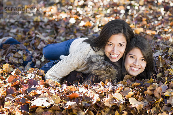 Portrait  Herbst  Tochter  Mutter - Mensch