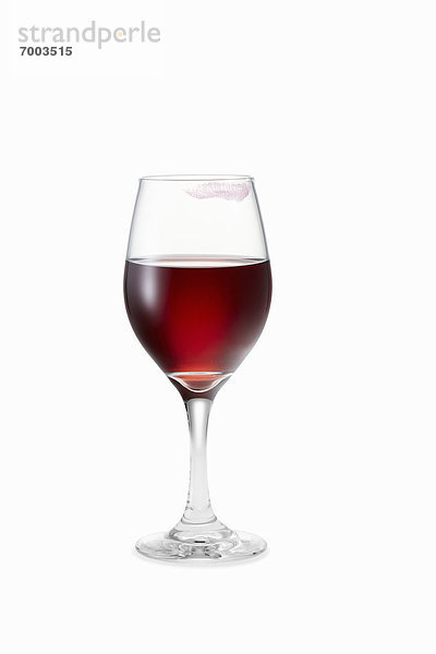 Glas Rotwein