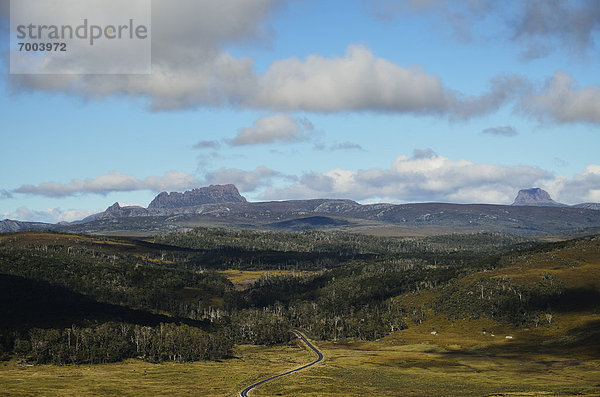 Berg  See  Wiege  Australien  Tasmanien